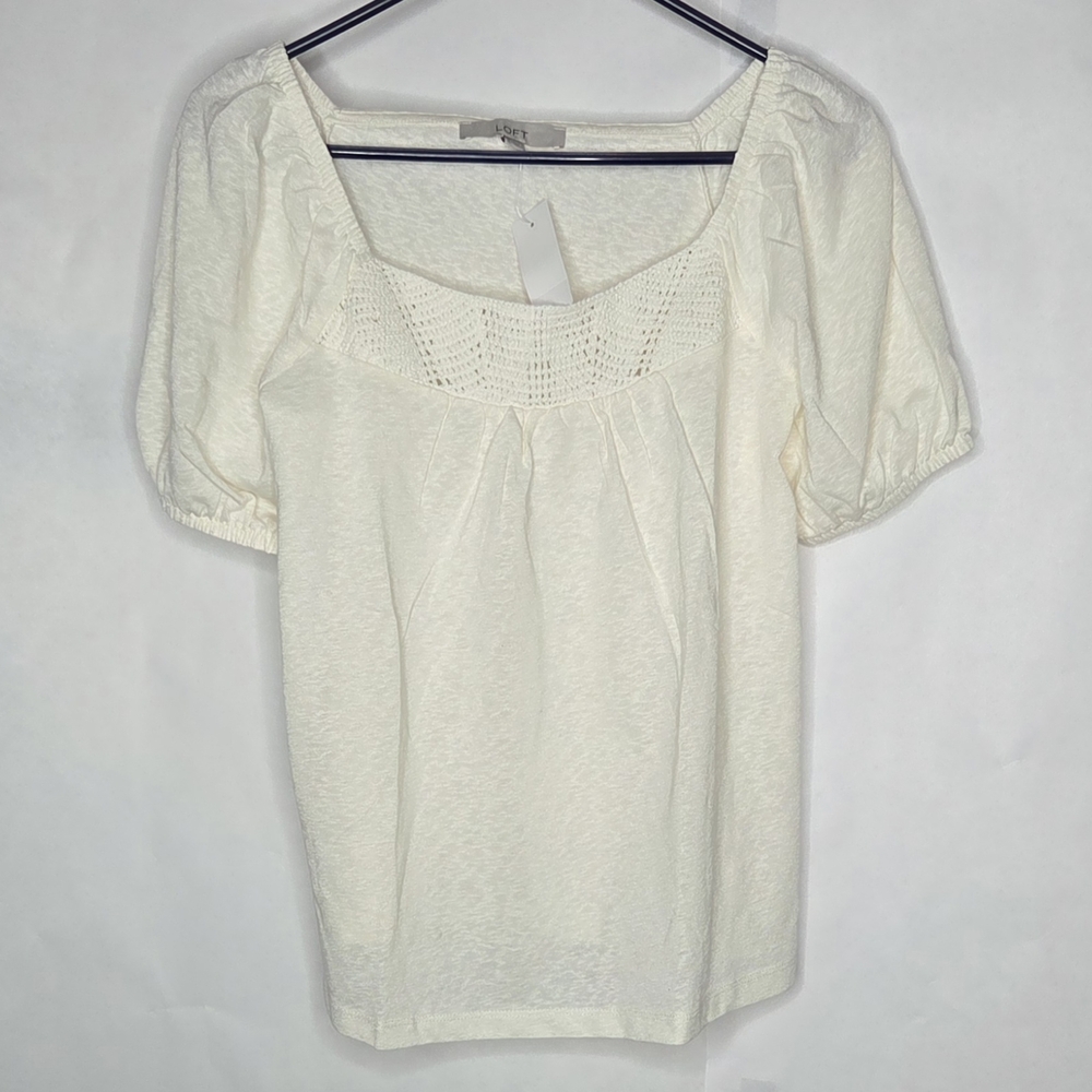 Elegant White Women's Top